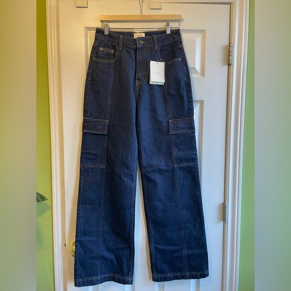 DISSH Brody Cargo Jeans, Size 6, BNWT